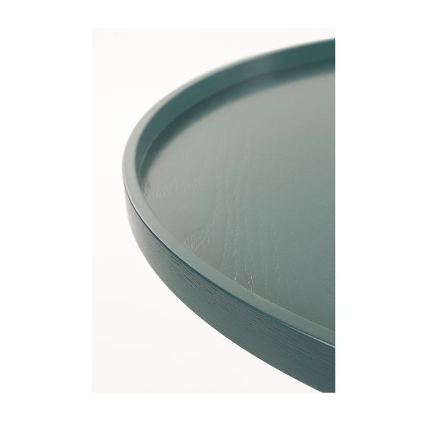 Okrúhly konferenčný stolík v petrolejovej farbe ø 69 cm Jason – Zuiver-image-3