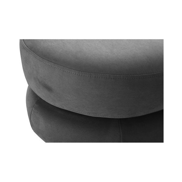 Antracitovosivá taburetka Scandi by Stella Cadente Maison Supernova-image-3