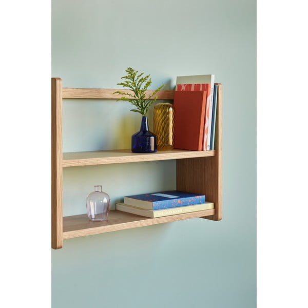 Poschodová polica v dekore duba v prírodnej farbe 60 cm Nomad – Hübsch-image-1