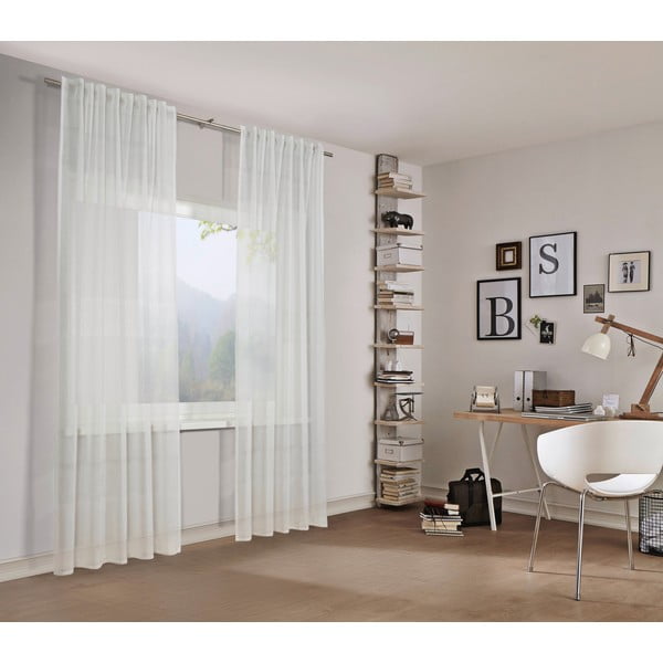 Biela záclona 140x245 cm Etamine – Sehlbach-image-2