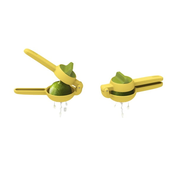 Žlto-zelený ručný odšťavovač Joseph Joseph JuiceMax-image-2