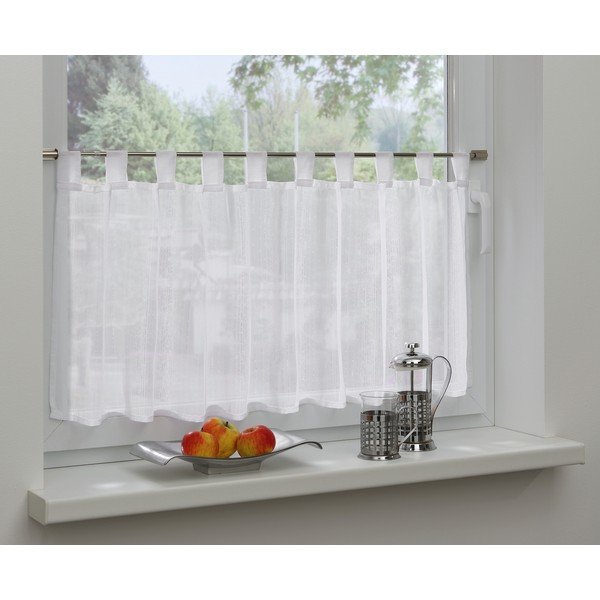 Biela záclona 48x140 cm - Gardinia-image-1