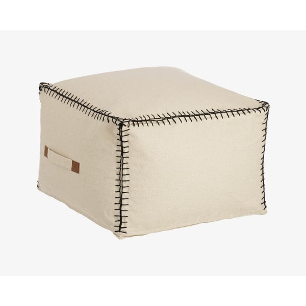 Béžový taburet Anahi – Kave Home-image-4