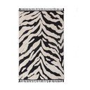 Čierno-biely koberec 133x190 cm Esra Zebra – Flair Rugs