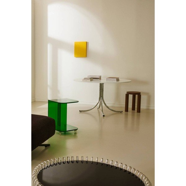 Kovový okrúhly jedálenský stôl ø 130 cm Chipley – Jotex-image-4