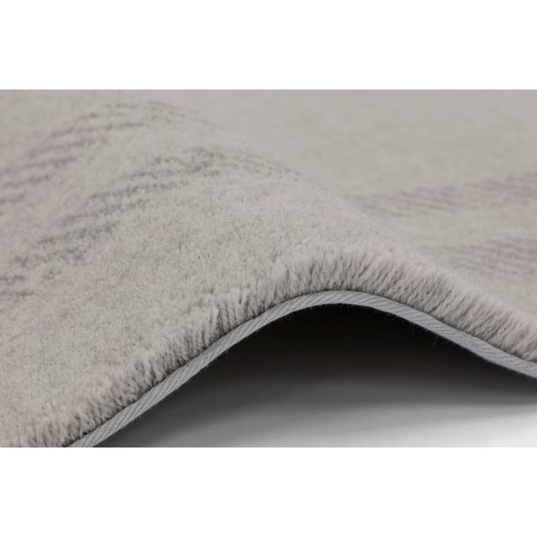 Krémovobiely vlnený koberec 200x300 cm Calisia M Grid Rim – Agnella-image-4