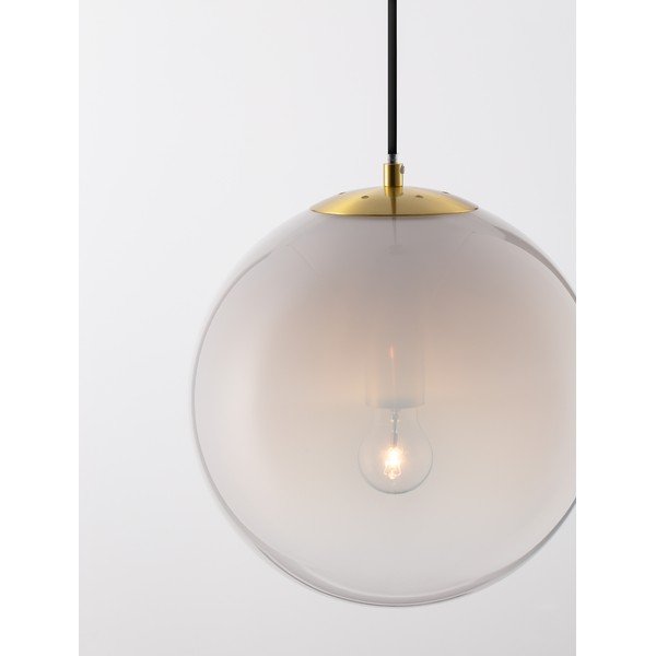 Biele/v zlatej farbe sklenené závesné svietidlo ø 30 cm Vita – Nova Luce-image-1
