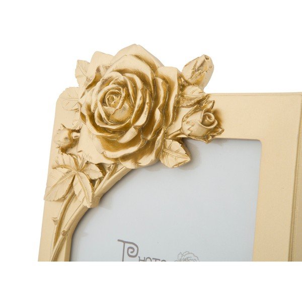 Žltý fotorámik v živicovom ráme Mauro Ferretti Glam Rose, 19,4 × 27,5 cm-image-4