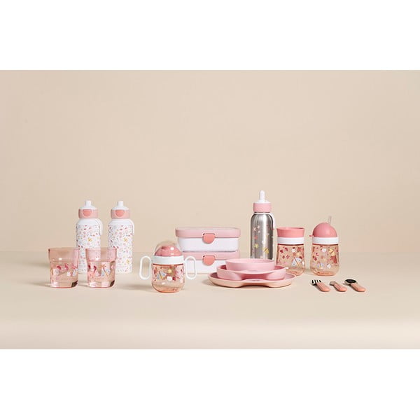 Detský desiatový box s fliaš Flowers &amp; butterflies – Mepal-image-4