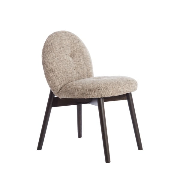 Béžové čalúnené jedálenské kreslá v súprave 2 ks Sinosa – Light & Living