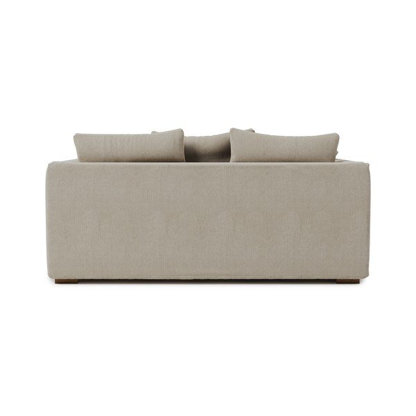 Krémovobiela menčestrová pohovka 175 cm Comfy – Scandic-image-2