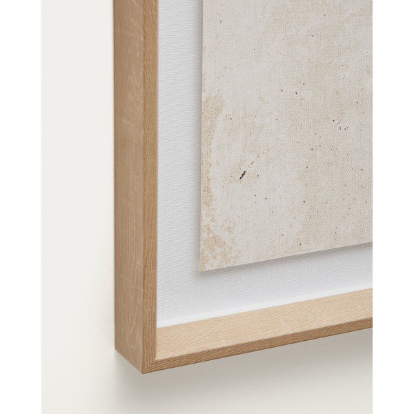 Ručne maľovaný obraz s rámom/na plátne 50x70 cm Sormi – Kave Home-image-3