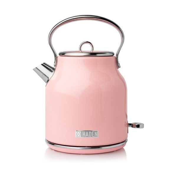 Ružová rýchlovarná kanvica 1,7 l Heritage - Haden
