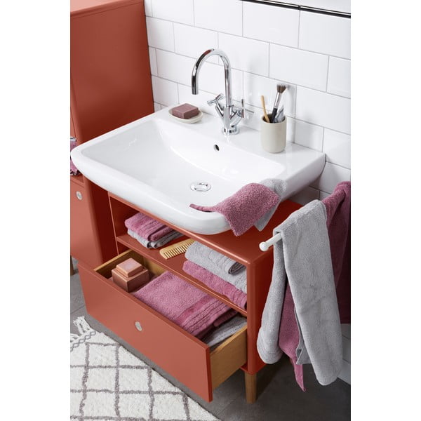 Červená skrinka pod umývadlo Tom Tailor Color Bath-image-3
