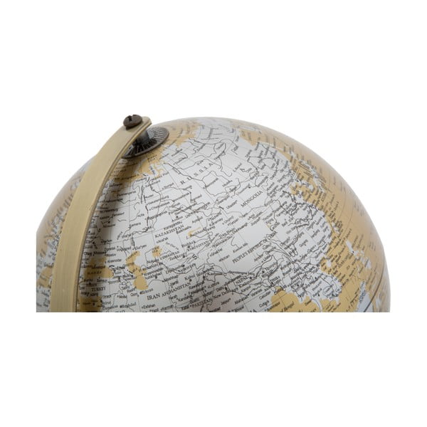 Stolová dekorácia v zlato-striebornej farbe Mauro Ferretti Globe, výška 28 cm-image-4