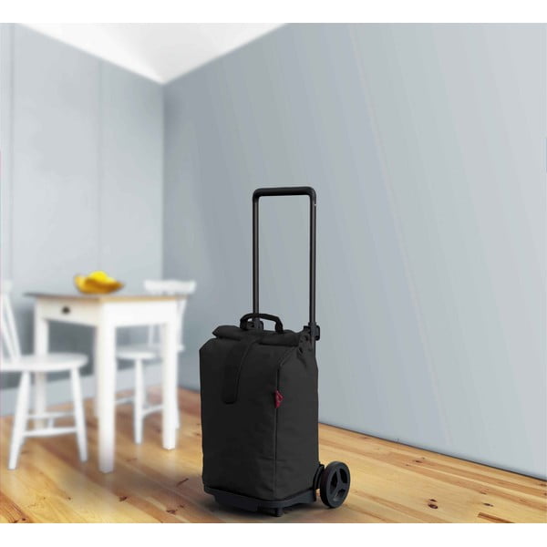 Čierny nákupný vozík Vileda Gimi, 50 l-image-1