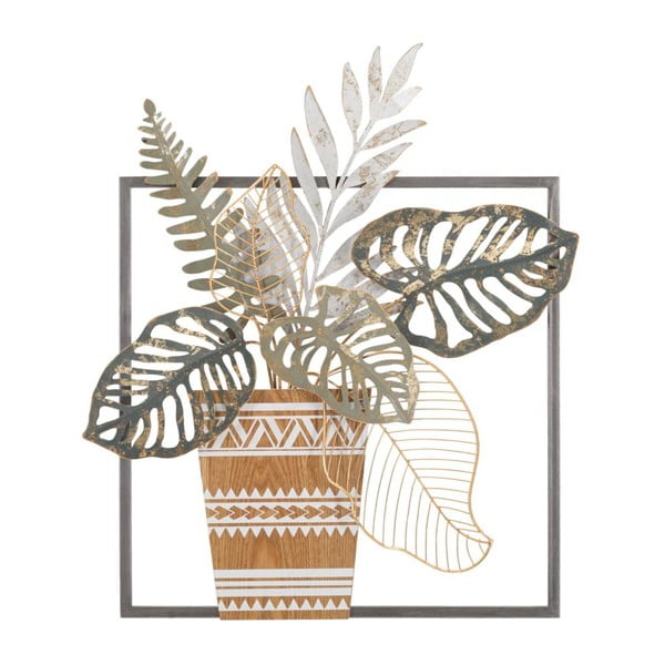 Kovová nástenná dekorácia 54x63 cm Vaso – Mauro Ferretti
