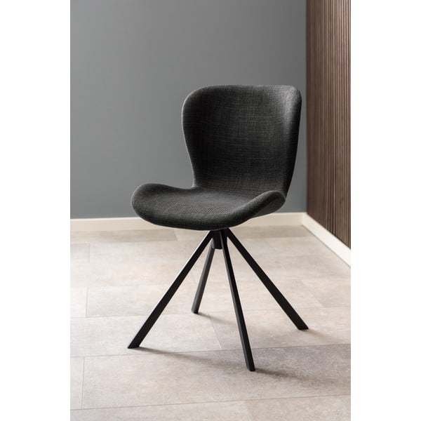 Tmavosivé jedálenské stoličky v súprave 2 ks Batilda – Actona-image-1