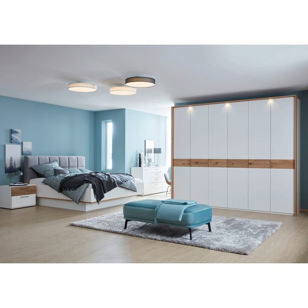 Biele LED stmievateľné stropné svietidlo Pina – Fischer & Honsel-image-1