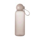 Béžová cestovná fľaša z recyklovaného plastu 650 ml Tom – Sagaform