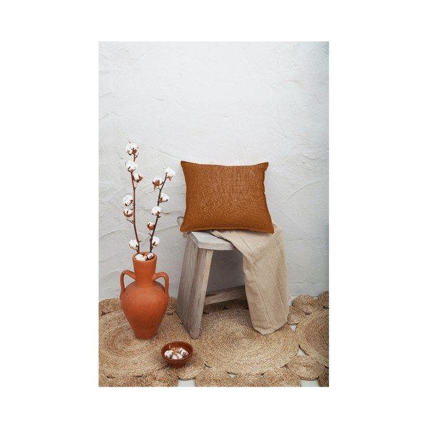 Obliečka na vankúš Really Nice Things Terracota, 45 x 45 cm-image-1