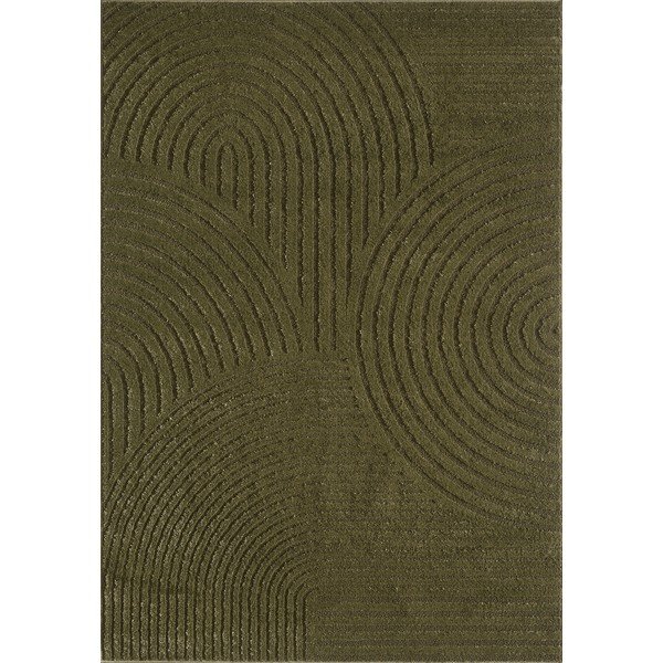 Tmavozelený koberec 160x230 cm Whirl – ESTE