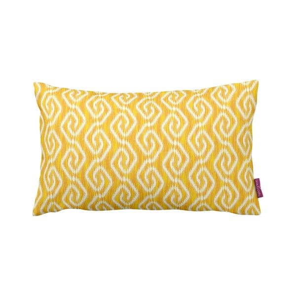 Žltý vankúš Yellow Pattern, 35 x 60 cm-image-1