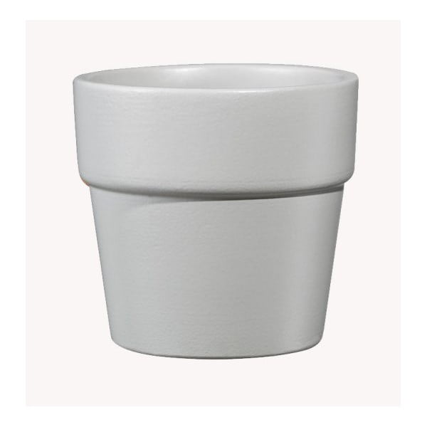 Sivý keramický kvetináč Big pots Lima, ø 10 cm