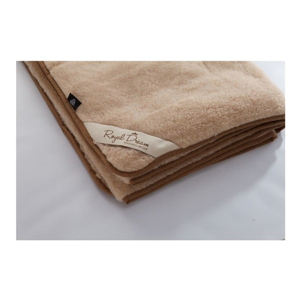 Vlnená deka Royal Dream Merino, 160 × 200 cm