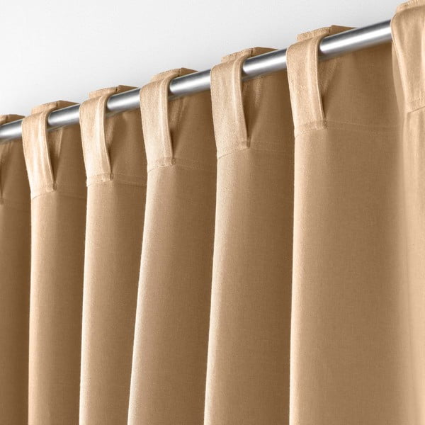 Svetlohnedý záves 140x240 cm Mistraline – douceur d'intérieur-image-2