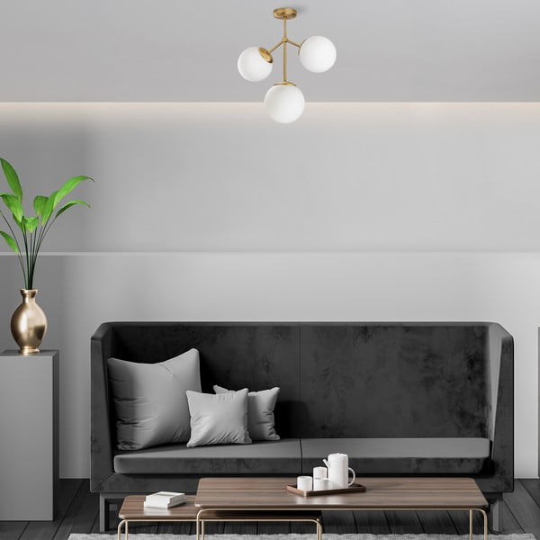 Stropné svietidlo pre 3 žiarovky Opviq lights Damar-image-1