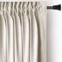 Béžový zamatový dimout záves 140x270 cm Pleat – Restilo