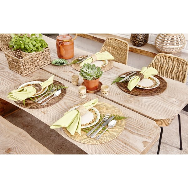 Prírodné ratanové prestieranie Tiseco Home Studio, ⌀ 36 cm-image-1