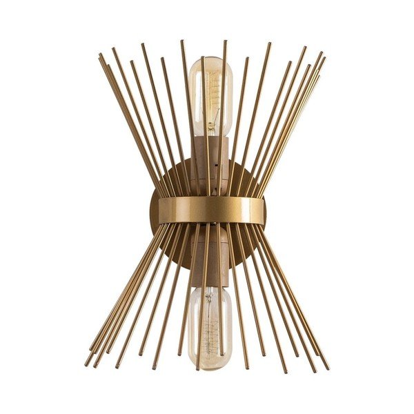 Nástenné svietidlo v zlatej farbe Kirpi – Opviq lights