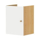 Biely modulárny policový systém 33x43.5 cm Z Cube - Tenzo