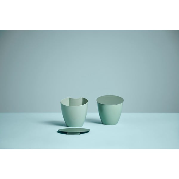 Čierna nádoba na kompostovateľný odpad 2,2 l Nordic black – Mepal-image-1