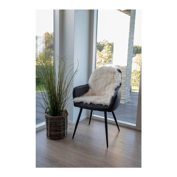 Krémová syntetická kožušina 50x85 cm – House Nordic-image-2