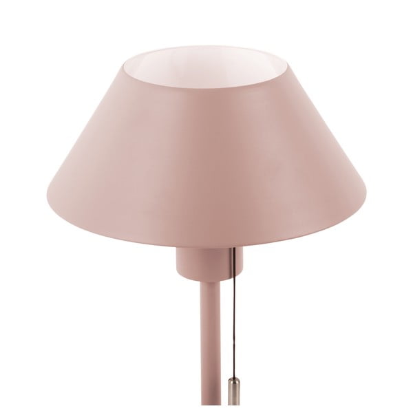 Svetloružová stolová lampa s kovovým tienidlom (výška 36 cm) Office Retro – Leitmotiv-image-4