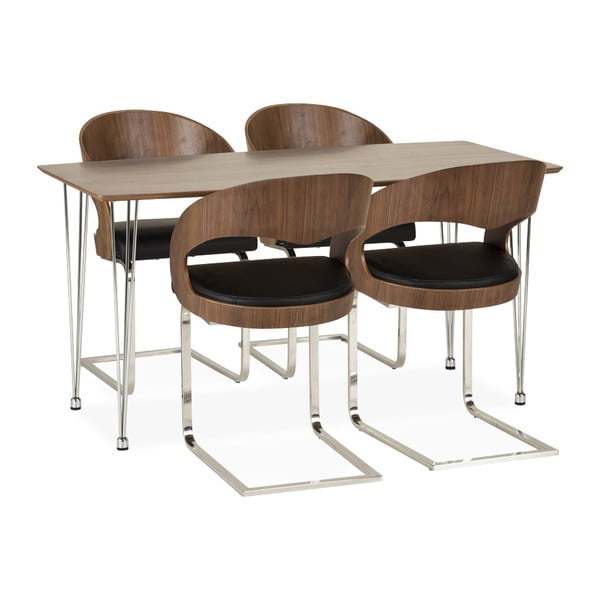 Stolička z orechového dreva Kokoon Design Mona-image-2