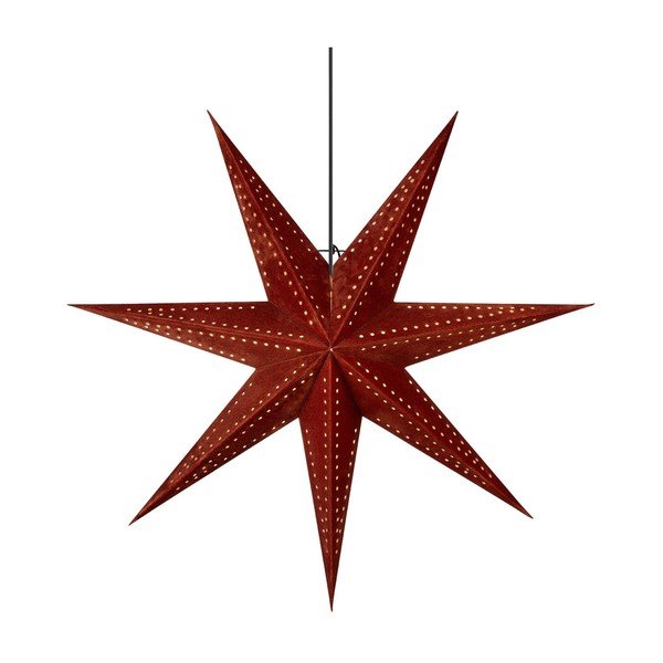 Červená vianočná svetelná dekorácia ø 75 cm Embla – Markslöjd