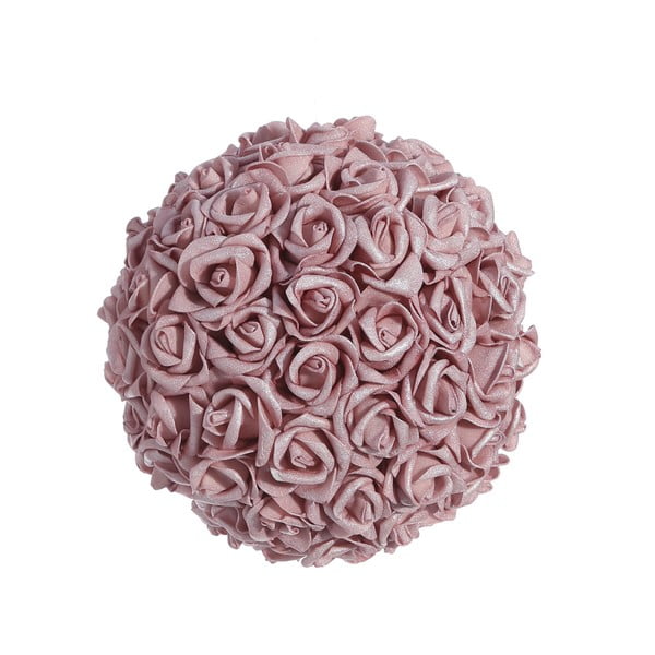 Ružová dekorácia Denzzo Roses, priemer 20 cm