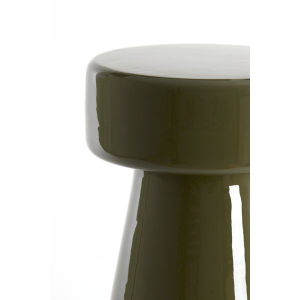 Kovový okrúhly odkladací stolík ø 29 cm Dakwa – Light & Living-image-2