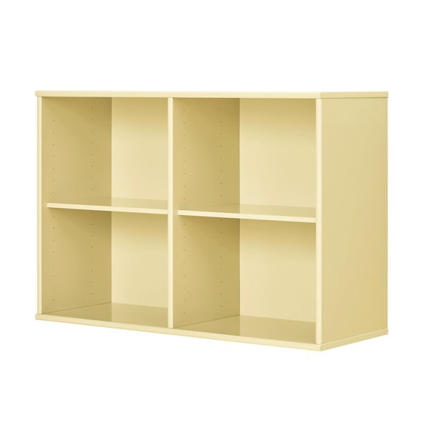 Svetložltá závesná knižnica 89x61 cm Mistral – Hammel Furniture-image-1