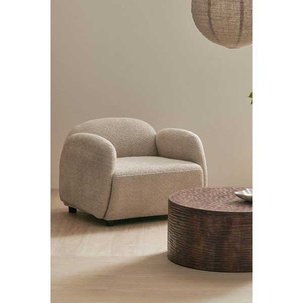 Béžové kreslo Bevi – Ellos Home-image-1
