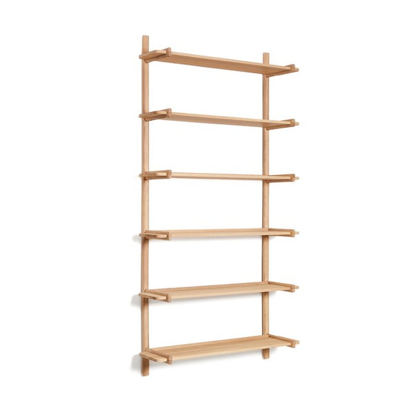 Modulárny policový systém z dubového dreva v prírodnej farbe 110x202 cm Sitra – Kave Home