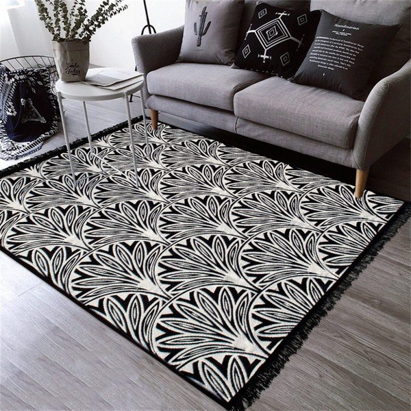Obojstranný prateľný koberec Kate Louise Doube Sided Rug Palm, 120 × 180 cm-image-1