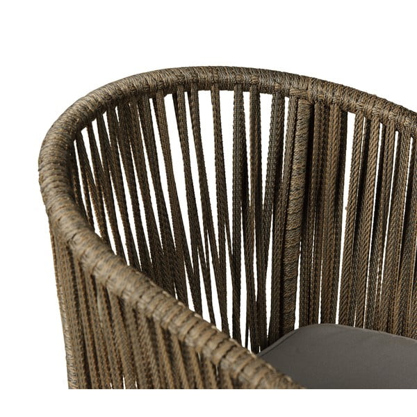 Súprava 2 sivohnedých záhradných stoličiek Bonami Selection Trapani-image-3