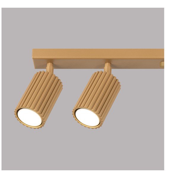 Bodové svietidlo v zlatej farbe 6,5x117 cm Gleam – Sollux-image-3