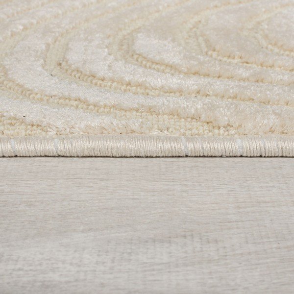 Béžový vlnený koberec behúň 80x230 cm Channel – Flair Rugs-image-3