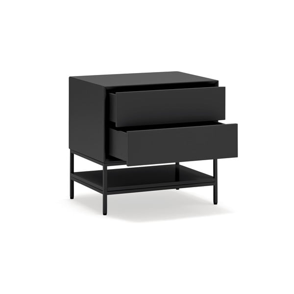 Čierny nočný stolík Platt – Teulat-image-3